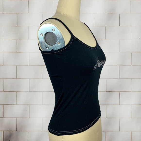 Rothco Motorcycle Biker Tank Black M NWT - Picture 6 of 8